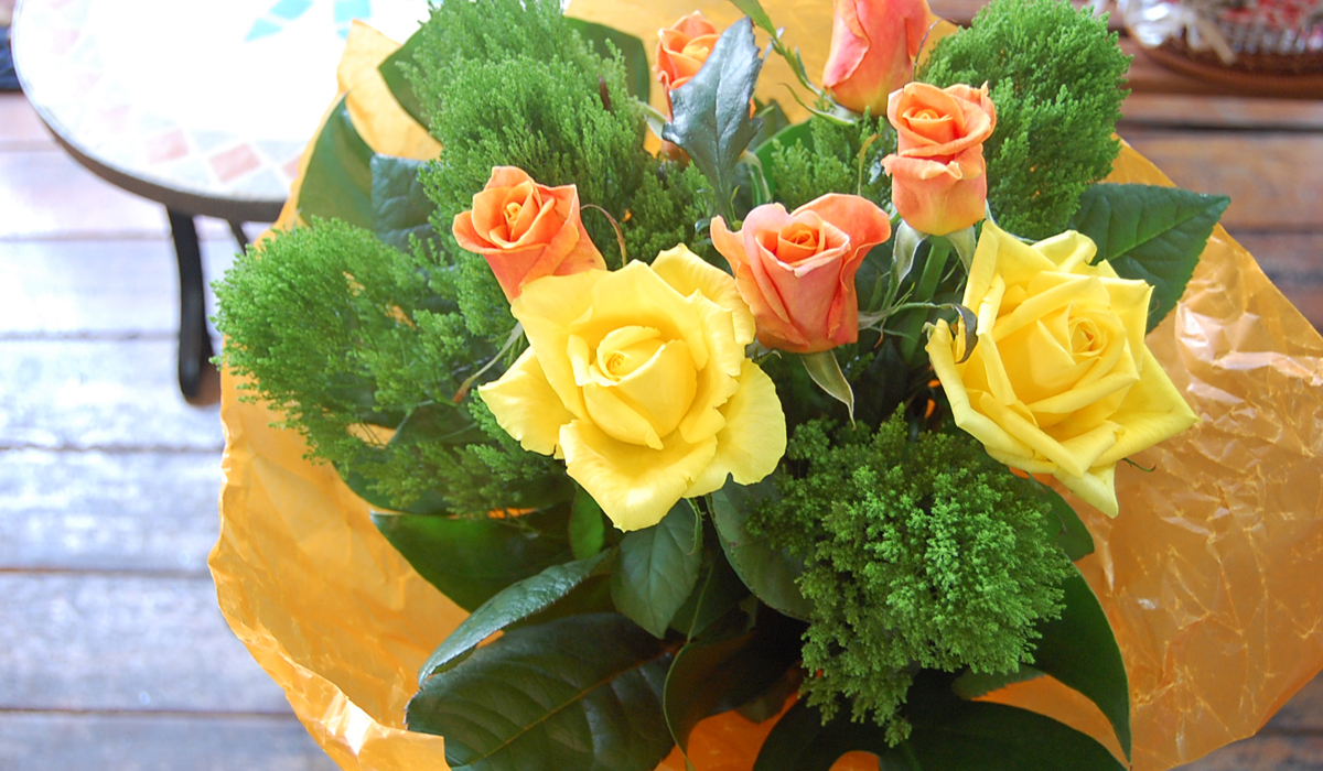 福井駅から徒歩5分の楽しくておしゃれなお花屋さん 花の店フルールホリ